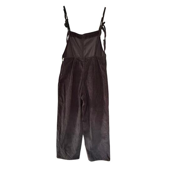 UO BDG Corduroy Boho PHOEBE BUFFAY 90s Style Overalls Womens S-P Crop Wide Leg - Picture 2 of 11